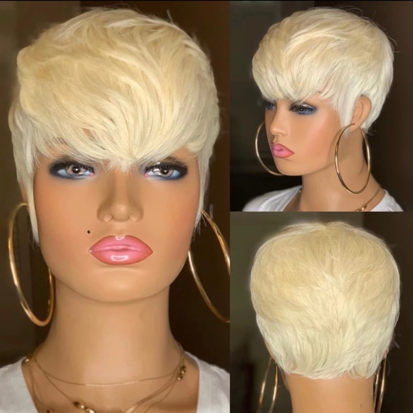 Blonde Pixie Cut Wig - Picture 1 of 2